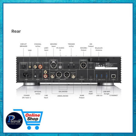 เครื่องเล่นเสียง HIFI ROSE : RS-151 (BLACK)_4